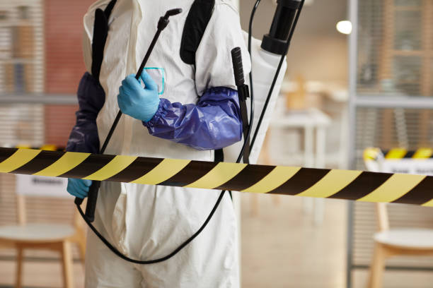 Professional Biohazard Cleanup technician working in Byron, NE